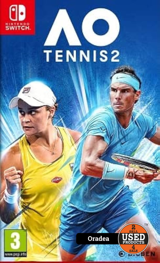 AO Tennis 2 (Cod in Carcasa) - Joc Nintendo Switch