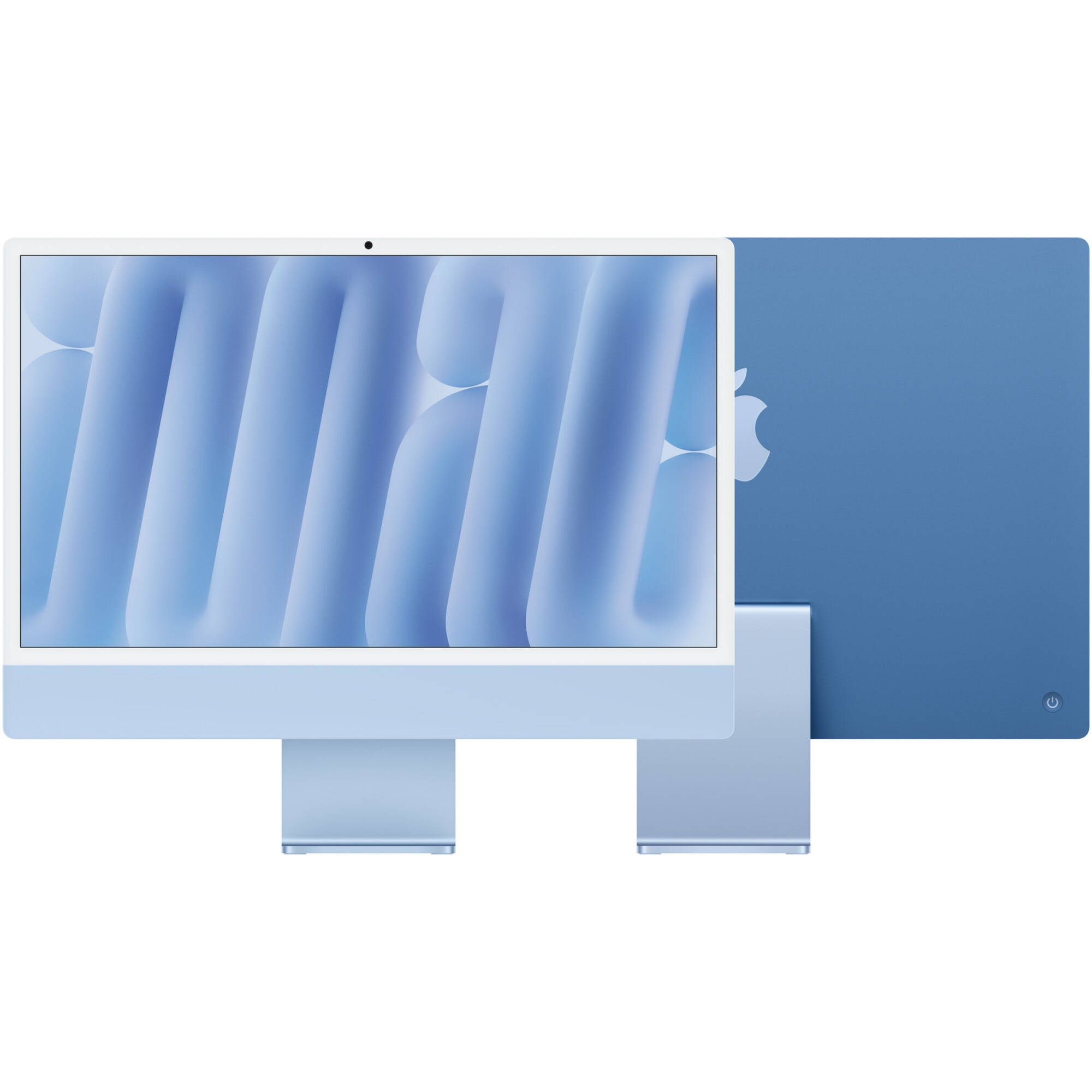 Sistem PC All in One APPLE iMac (2024), 24 inch Retina 4.5K, Apple M4, 16 Gb RAM, SSD 256 Gb, 10-core GPU, macOS Sequoia, Blue, Tastatura layout RO, A3137