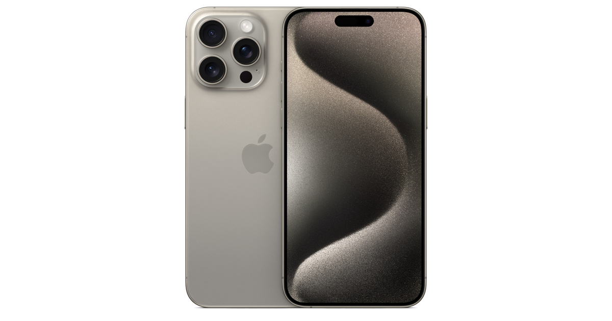 Apple iPhone 15 Pro, 128 Gb, Natural Titanium, (e-SIM)