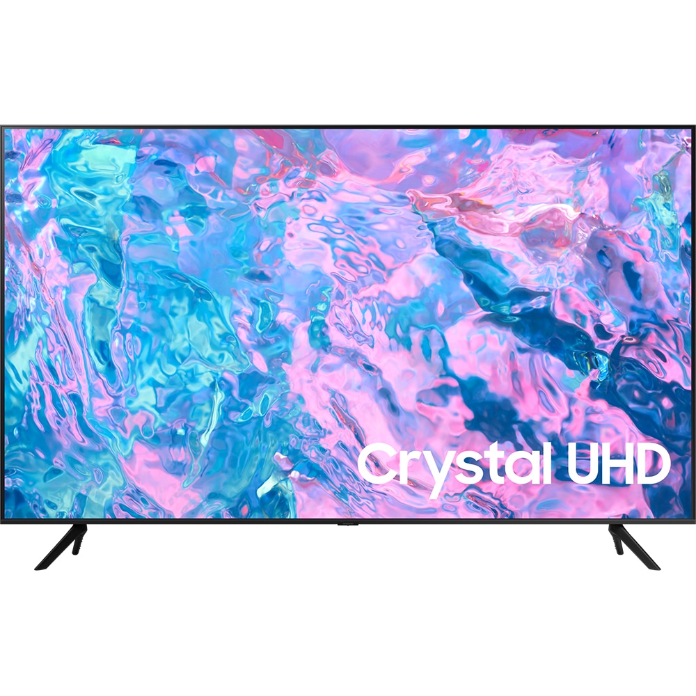 Televizor Smart Samsung UE65AU7172UXXH, 65Inch 163 cm, Ultra HD 4K, LED, Clasa G, Procesor Crystal 4K, Wi-Fi, Bluetooth, Tizen OS