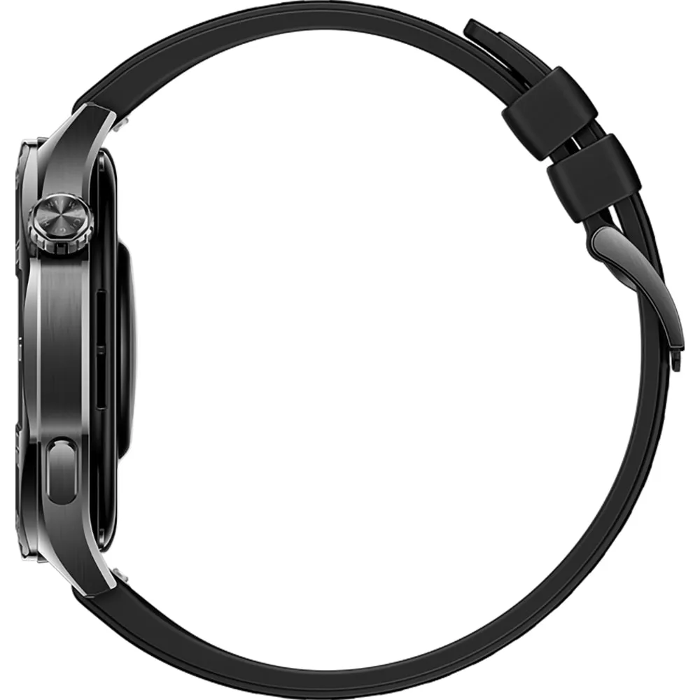 Smartwatch Huawei Watch GT 5 46mm VLI-B19, GPS, Android/iOS, Black Fluoroelastomer Strap - imagine 3