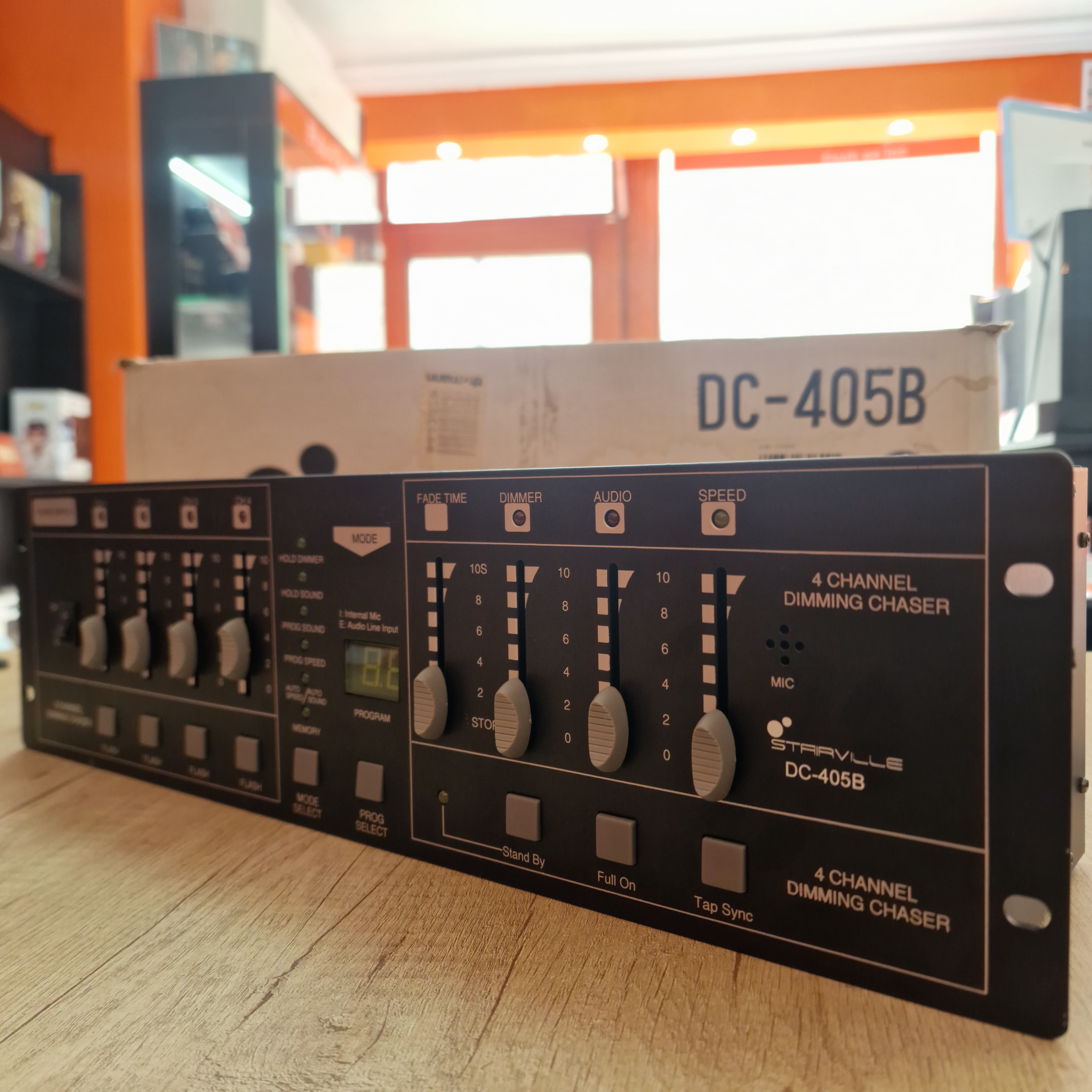Controller Efecte si Lumini Stairville DC-405B DMX, LCD, 12 Dispozitive - imagine 4