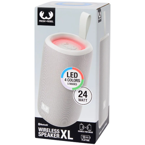 Boxa portabila Fresh'n Rebel Wireless Speaker XL, Bluetooth, Lumini LED, USB-C, Micro SD Slot - imagine 2