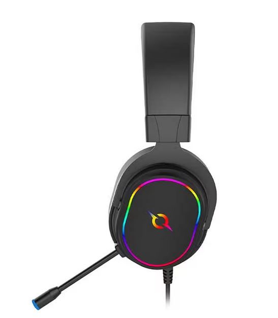Casti Gaming AQIRYS Altair RGB, 7.1 Surround, USB, Negru - imagine 2