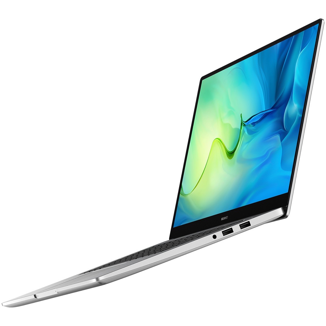 Laptop HUAWEI MateBook D15, Intel Core i5-1135G7 pana la 4.2GHz, 15.6Inch FHD, 8 Gb RAM DDR4, SSD 512 Gb, Intel Iris Xe Graphics, Free DOS, Argintiu - imagine 2