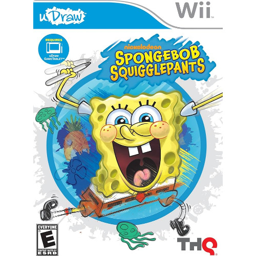uDraw Spongebob Squigglepants - Joc Wii(PRODUS SIGILAT)