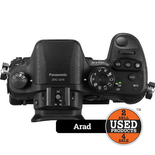 Aparat Foto Mirrorless Panasonic Lumix DMC-GH4 4K Wi-Fi 16MP - imagine 3