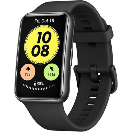 Smartwatch Huawei Watch Fit, 1.64 inch Amoled, HR, GPS, 5ATM, TIA-B09, Graphite Black - imagine 2