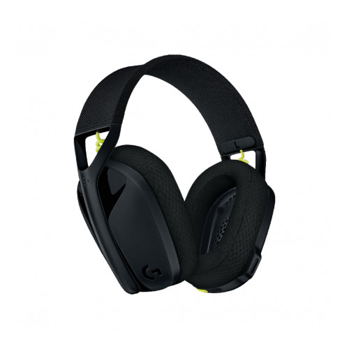 Casti Gaming Wireless LOGITECH G435 Lightspeed, Bluetooth, USB-C, Black/Neon - imagine 2