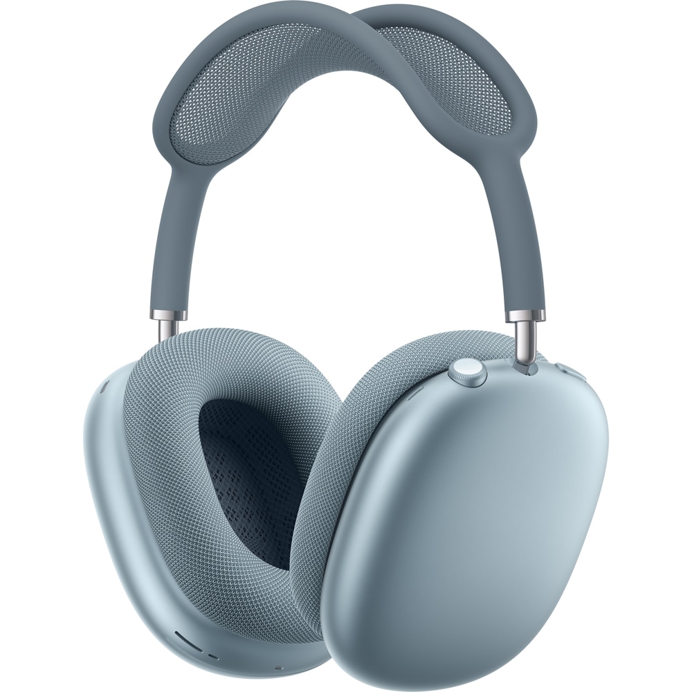 Casti audio Wireless Apple AirPods Max 2 With Smart Case A3184 (2024), USB-C, Bluetoooth, Noise cancelling, Sky Blue