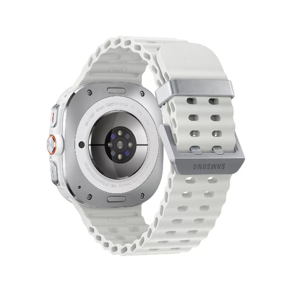 Samsung Galaxy Watch Ultra SM-L705F 47 mm, LTE, Bluetooth, WiFi, NFC, Titanium White - imagine 2