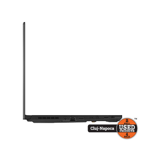 Laptop Gaming ASUS TUF F15 FX506H, 15.6 inch, FHD, 144 Hz, Intel Core i5-11400H 2.7 GHz, 16 Gb RAM 3200MHz, SSD 512 NVMe, nVidia GeForce RTX 3050 4 Gb, Wi-Fi 6, USB-C, Ethernet, HDMI, Jack 3.5mm, AuraRGB, Graphite Black - imagine 2