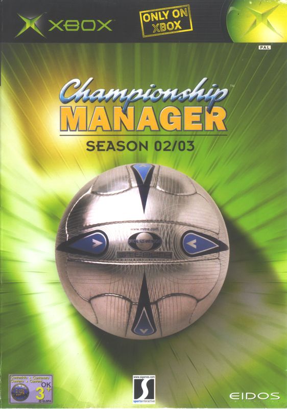 Championship Manager Season 02/03 - Joc Xbox Classic
