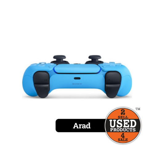 Controller Wireless SONY PlayStation 5, DualSense, Starlight Blue - imagine 3