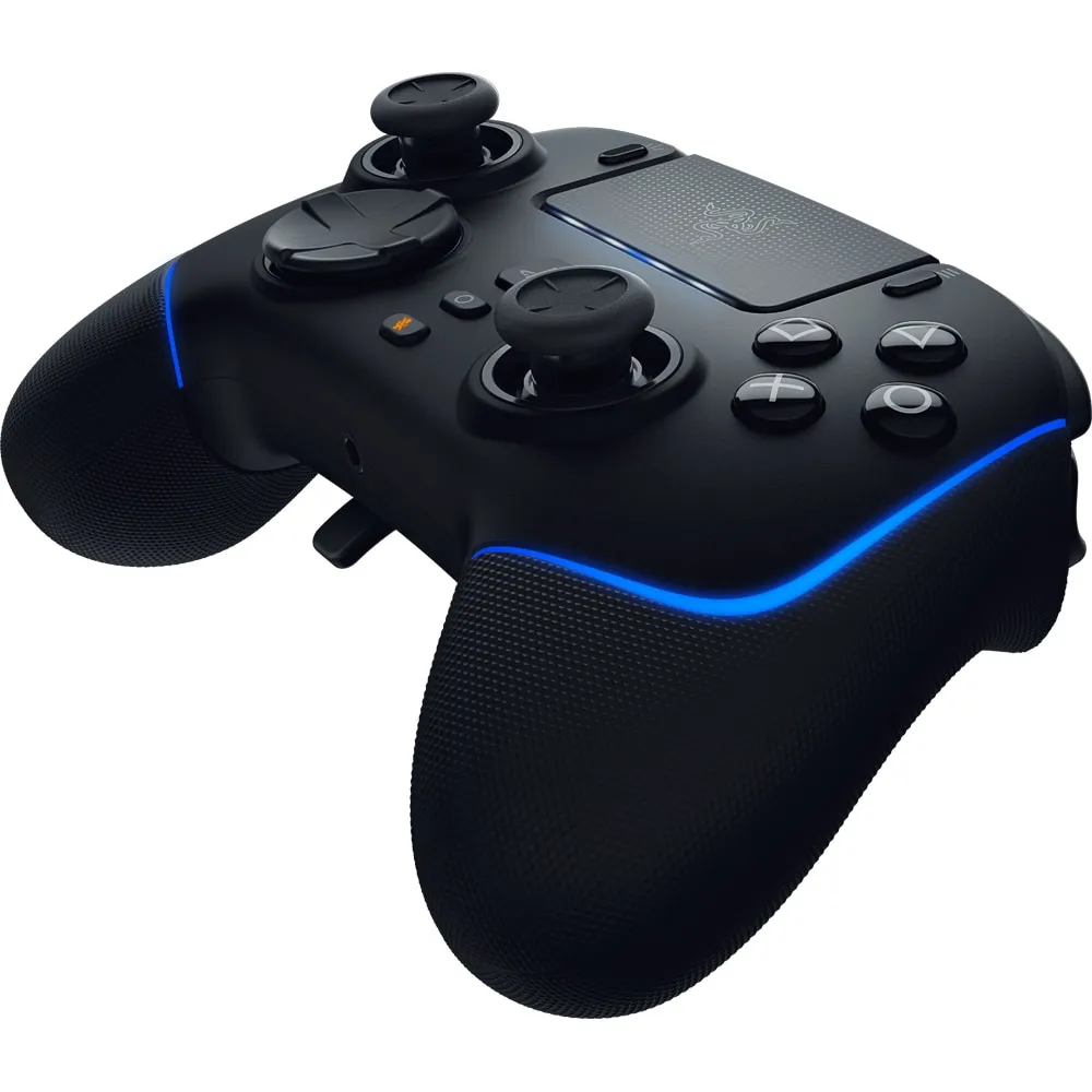 Controller Wireless Gaming RAZER Wolverine V2 Pro, pentru PS5, PC, HyperSpeed, Chroma RGB, Negru - imagine 2