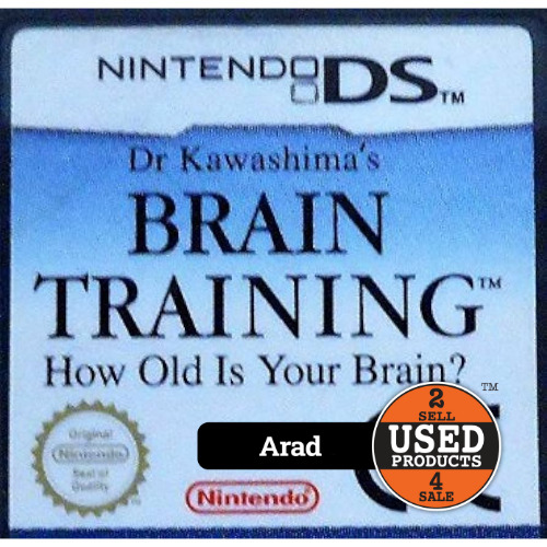 Dr Kawashima’s Brain Training - Joc Nintendo DS