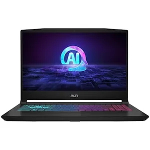 Laptop Gaming MSI Katana A15 AI B8V, Display IPS 15.6 inch, 144Hz, AMD Ryzen 7 8845HS 8-Core, 5.1GHz, 16Gb RAM DDR5, 5600MHz, SSD 480 Gb, NVIDIA RTX 4060 8 Gb, USB, USB-C, HDMI, Ethernet, Black