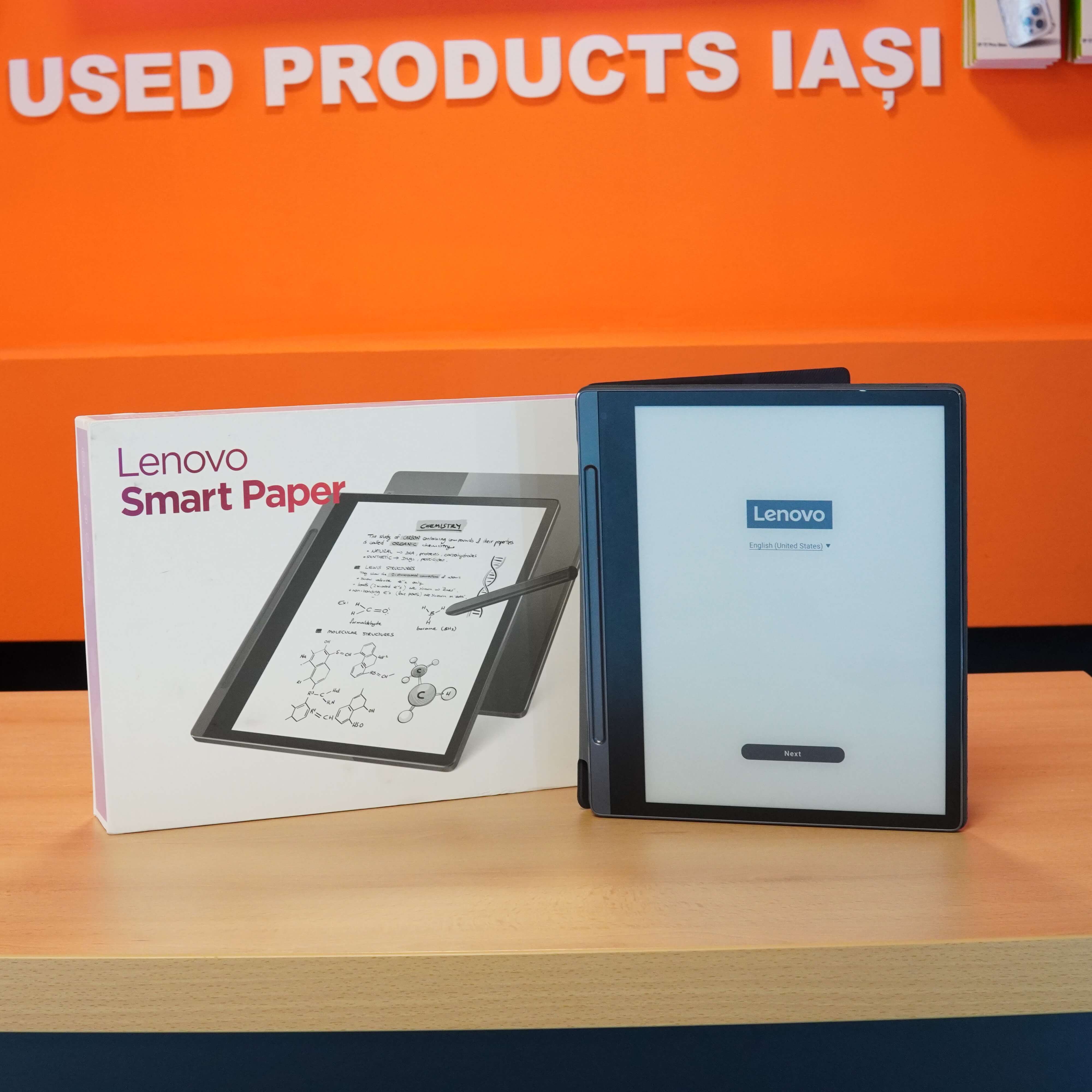 Tableta Lenovo Smart Paper, Quad-Core, 10.3", 4GB RAM, 64GB, Wifi, Storm Grey - imagine 4
