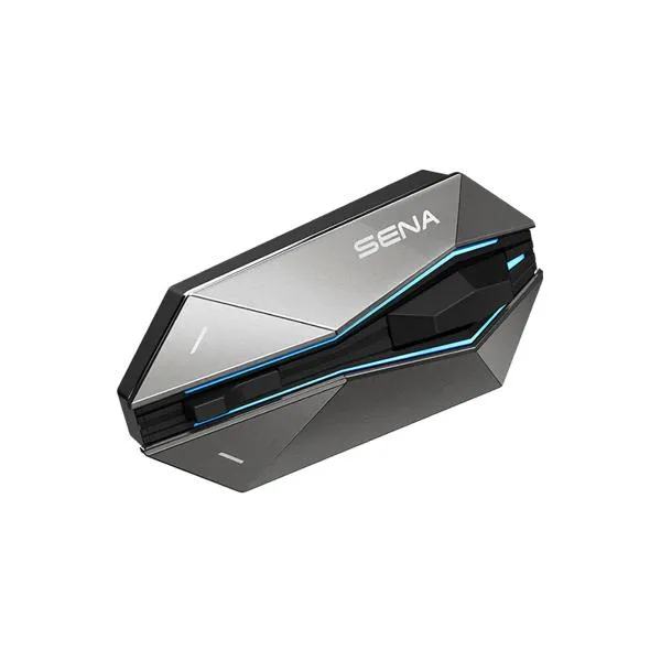 Sistem de comunicare Moto SENA 60X-01D Dual Pack, Sound By Bose, Bluetooth,  Placa frontala interschimbabila inclusa, Negru - imagine 2