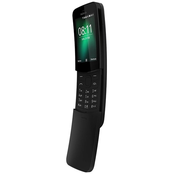 Telefon mobil Nokia 8110, Dual SIM, 4G, Black - imagine 2