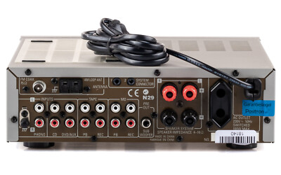 Receiver Stereo Denon DRA-F101, 5 Hz – 80 kHz, CD, DVD/AUX, Tape, MD, 4-16 Ohm - imagine 2