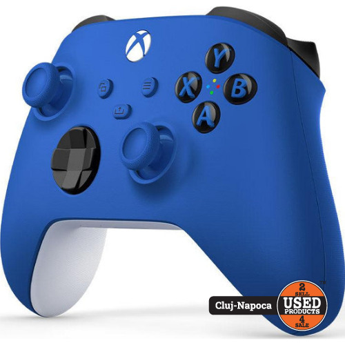 Controller Microsoft Xbox Series, ONE, Windows 10, Android, iOS, Wireless, Shock Blue - imagine 2