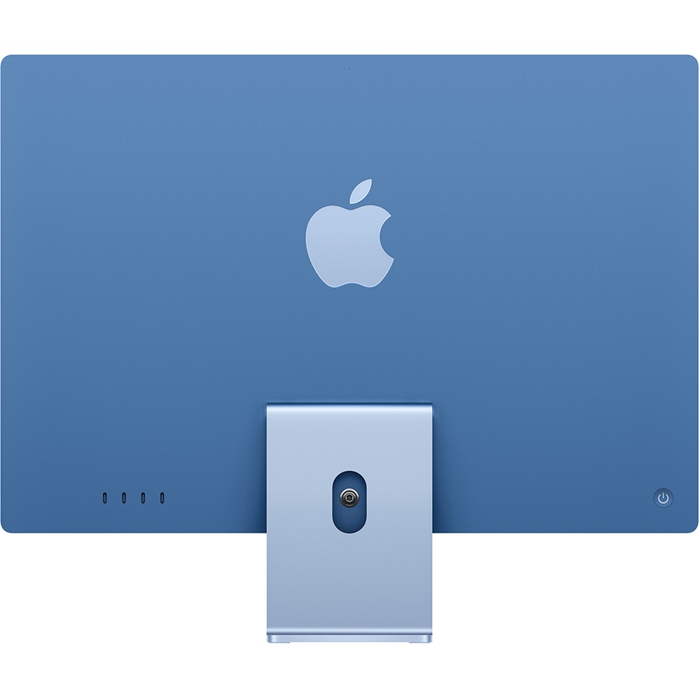 Sistem PC All in One APPLE iMac (2024), 24 inch Retina 4.5K, Apple M4, 16 Gb RAM, SSD 256 Gb, 10-core GPU, macOS Sequoia, Blue, Tastatura layout RO, A3137 - imagine 3