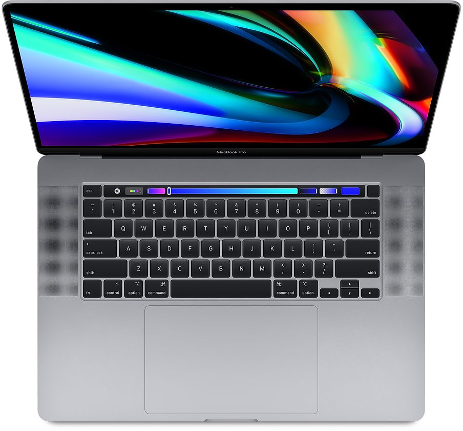 Apple MacBook Pro 16 2019 A2141, Display Retina 16'', Intel Core i9 8-Core 2.3 GHz, 16 Gb RAM, SSD 1 TB, AMD Radeon Pro 5500M 4 Gb, Touch Bar, Thunderbolt, Silver