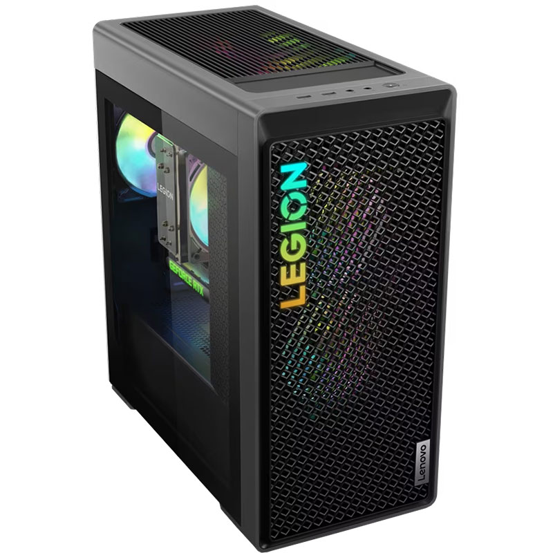 Sistem PC Gaming Lenovo Legion T5 26IRB8, Procesor Intel Core i7-13700F pana la 5.20 GHz, 16 Gb RAM DDR5 5600 MHz, SSD 1 Tb, NVIDIA GeForce RTX 4070Ti 12 Gb, Wi-Fi 6E 2x2 AX, Bluetooth, 4x USB 2.0, 2x USB 3.1, USB 3.1(Type C), Negru - imagine 3