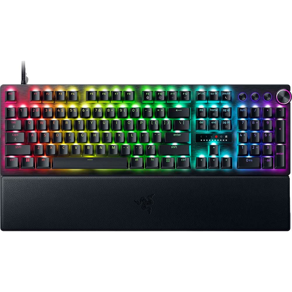 Tastatura Gaming Mecanica RAZER Huntsman V3 Pro TKL, Analog Optical Switches Gen-2, Layout US, Negru - imagine 2