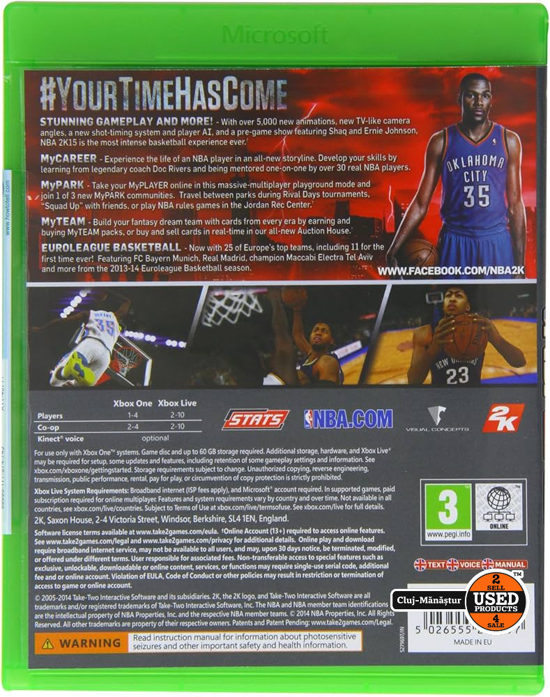 NBA 2k15 - Joc Xbox - imagine 2