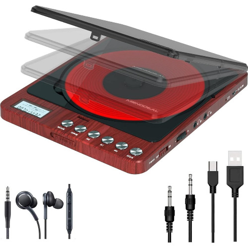 CD Player portabil AMTOK, Red