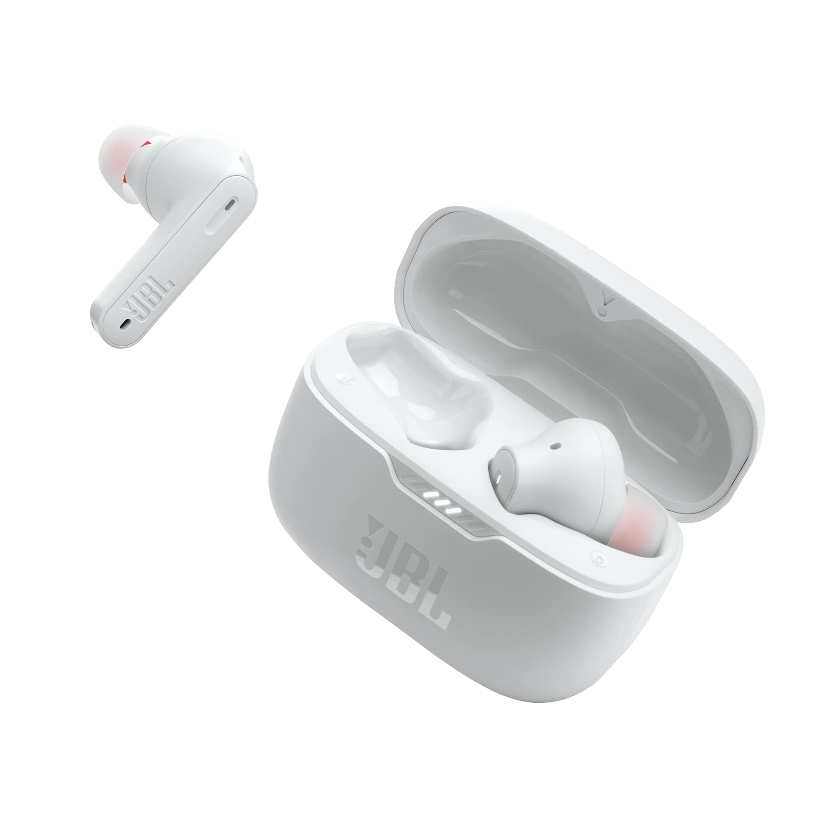 Casti audio in ear JBL Tune 230NC TWS, True Wireless, Pure Bass, Noise Cancelling, IPX4, White - imagine 2
