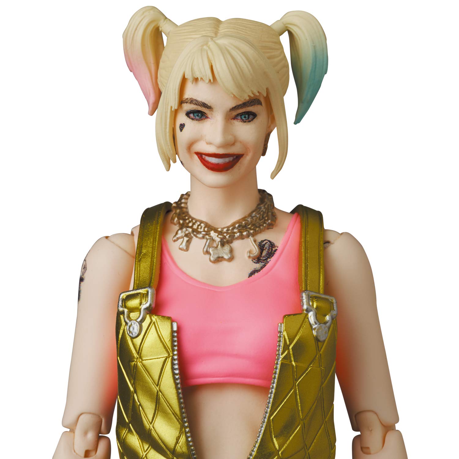 Figurina Colectie Bandai SH Figuarts Harley Quinn Birds of Prey Official Action Figure, 15 cm - imagine 2