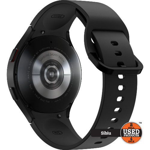 Smartwatch Samsung Galaxy Watch4, 44mm, Bluetooth, Wi-Fi, GPS, SM-R870, Black - imagine 2