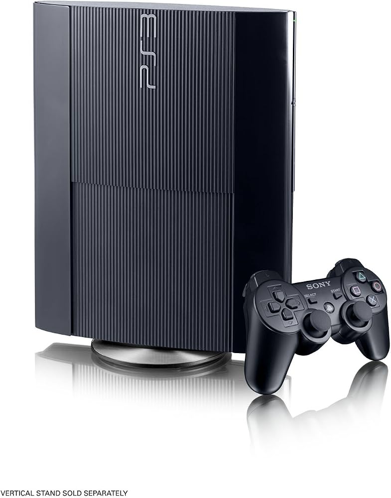 Consola Sony Playstation 3 Super Slim 500 GB + 2 Controller (aftermarket)