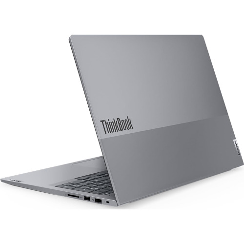 Laptop Lenovo ThinkBook 16 G6 IRL 16inch WUXGA IPS, Intel Core i5-1335U, RAM 8GB, SSD 256GB, Intel Iris Xe Graphics, Arctic Grey - imagine 2