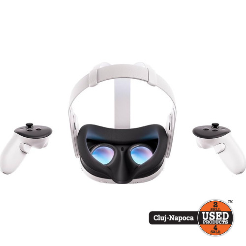 Casca VR All-in-One Oculus Meta Quest 3, 512 Gb, White - imagine 3