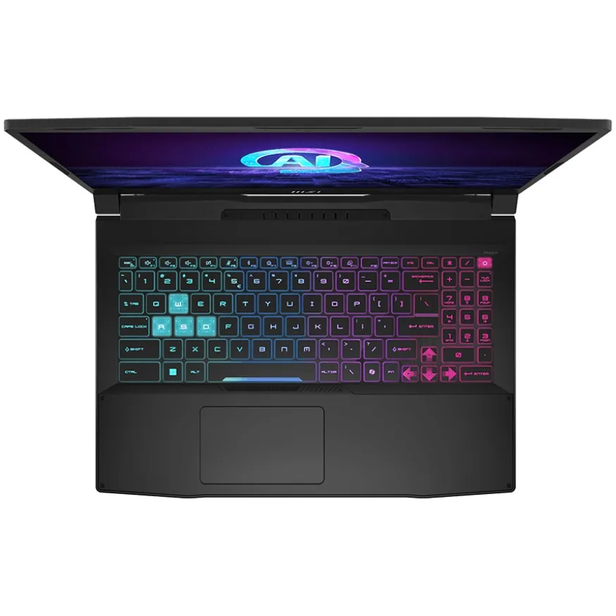 Laptop Gaming MSI Katana A15 AI B8V, Display IPS 15.6 inch, 144Hz, AMD Ryzen 7 8845HS 8-Core, 5.1GHz, 16Gb RAM DDR5, 5600MHz, SSD 480 Gb, NVIDIA RTX 4060 8 Gb, USB, USB-C, HDMI, Ethernet, Black - imagine 2