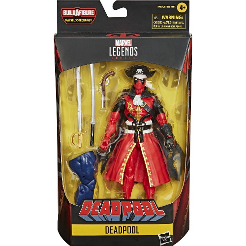 Figurina de actiune Marvel Legends Pirate Deadpool Strong Guy BAF Series - imagine 2