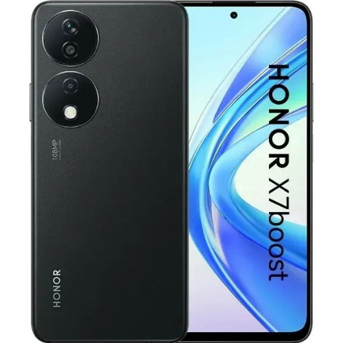 Honor X7b, 128 Gb, 6 Gb RAM, Dual Sim, Midnight Black