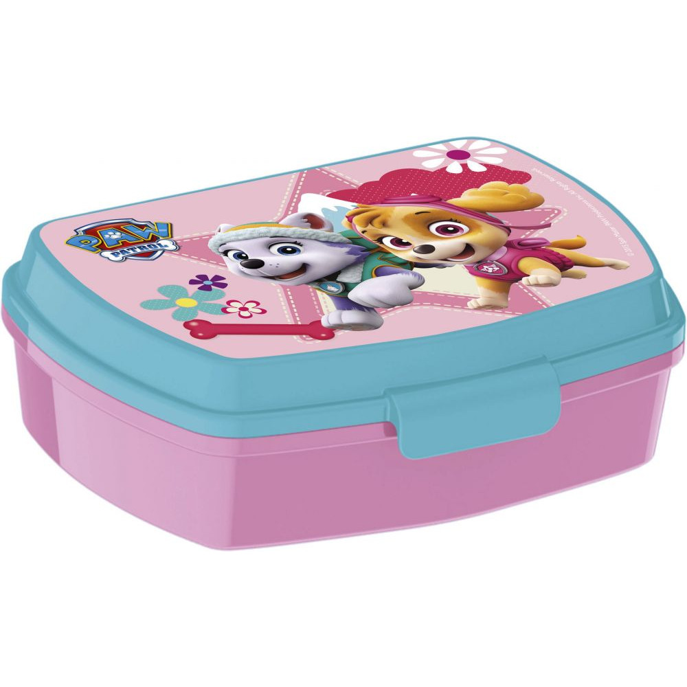 Cutie pentru sandwich / lunch box pentru copii cu design Patrula Catelusilor