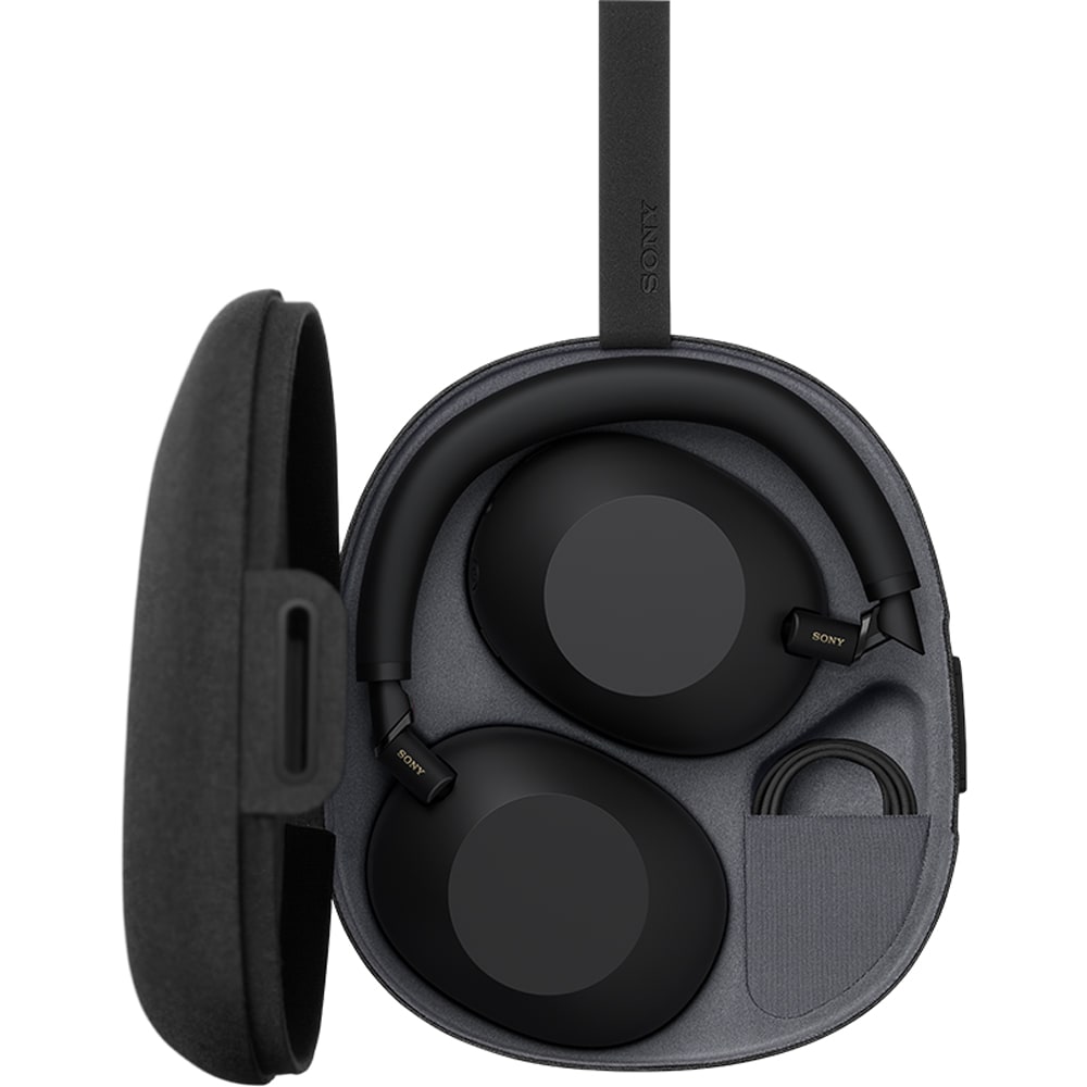 Casti Over-Ear SONY WH-1000XM6, Bluetooth, Over-Ear, Microfon, Noise Cancelling, Negru