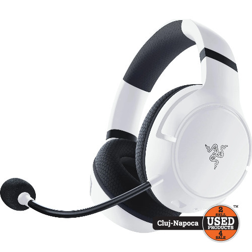 Casti gaming Wireless Razer Kaira Pro Headset, Bluetooth, pentru Xbox, White - imagine 2