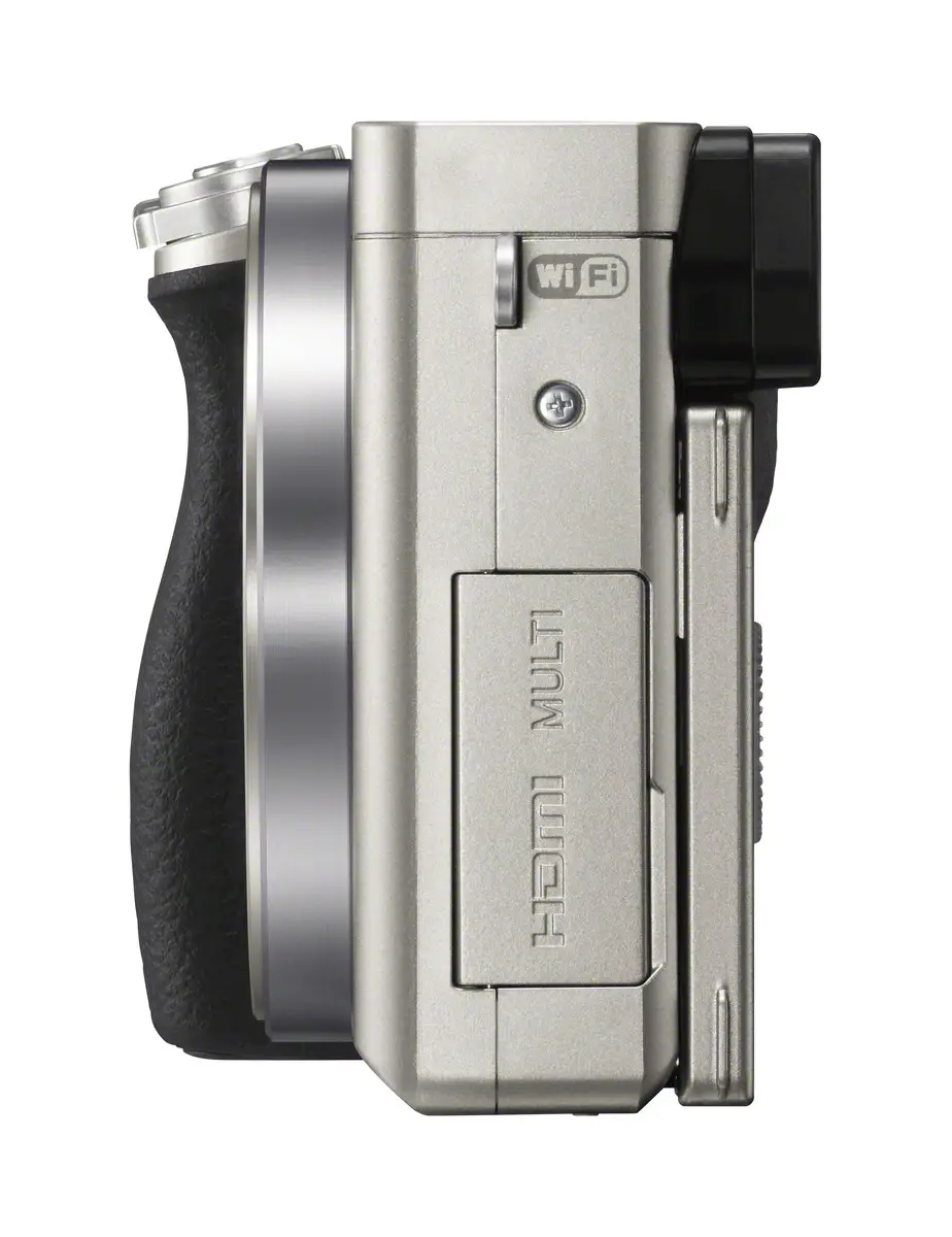 Aparat foto Mirrorless Sony A6000, 24 Mp, APS-C, FHD, Argintiu - imagine 2