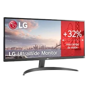 Monitor LED IPS LG UltraWide 34WN750, 34-inch, UWQHD 3440×1440, 75Hz, 5ms, HDR10, AMD FreeSync, HDMI, DisplayPort, Negru - imagine 2