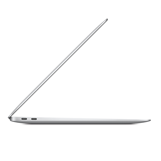 Apple MacBook AIR 13 2020, A2337, Display Retina 13.3 inch, M1 8-Core, 8 Gb RAM, SSD 256 Gb, 7-Core GPU, Thunderbolt, Wi-Fi 6, Jack 3.5mm, Touch ID, Silver - imagine 4