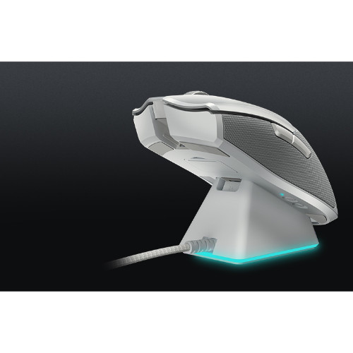 Mouse Gaming Razer Viper Ultimate RC30-030501, Wireless, 20000 DPI, RGB Charging Dock RC30-030502, White - imagine 5
