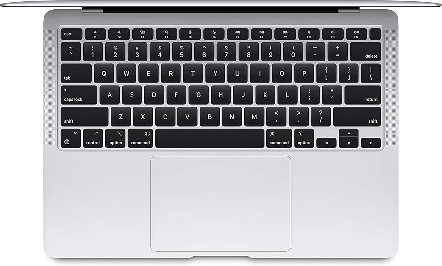 Apple MacBook AIR 13 2020, Display Retina 13.3 inch, 2560x1600 True Tone, M1 8-Core, 8 Gb RAM, SSD 256 Gb, 7-Core GPU, Wi-Fi 6, Touch ID, Thunderbolt, Jack 3.5mm, A2337, Silver - imagine 2