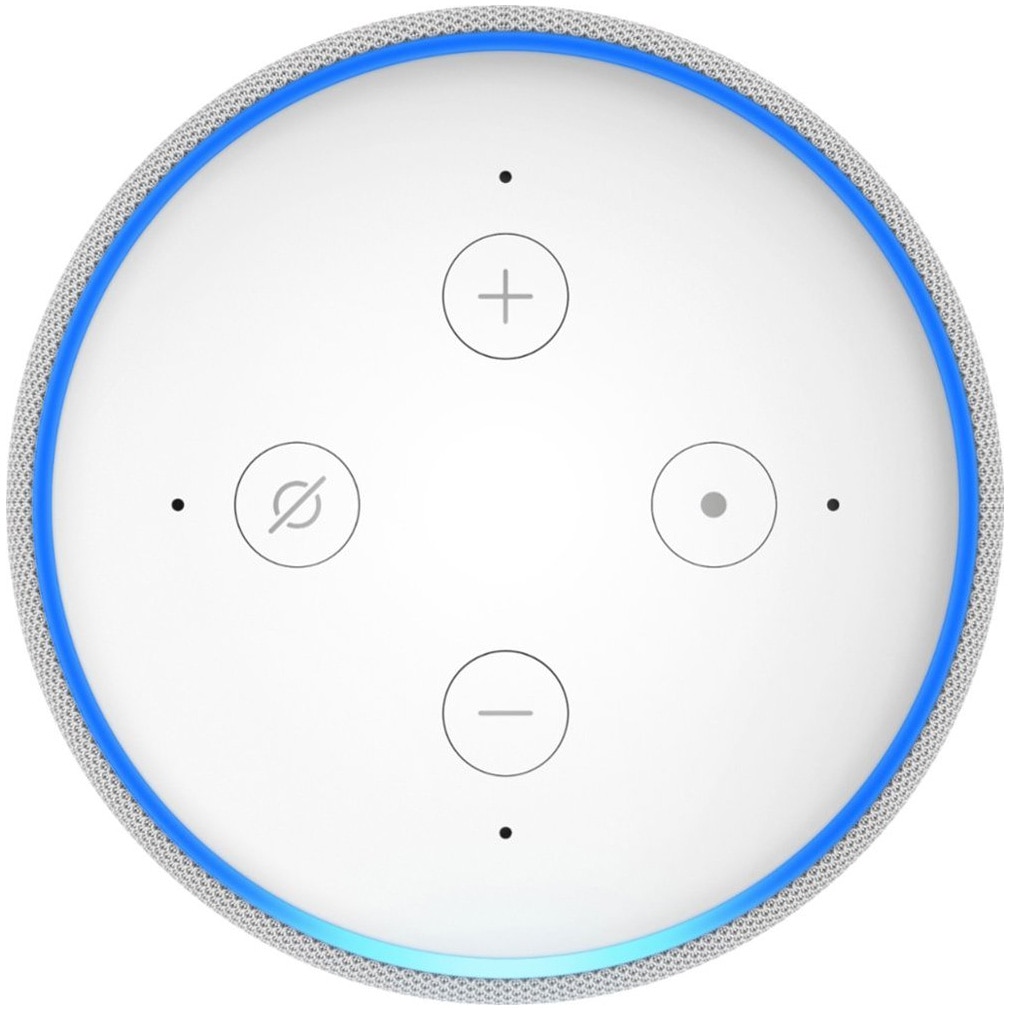 Boxa Inteligenta Amazon Echo Dot Gen 3, White - imagine 3